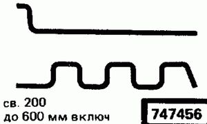 Эскиз детали для кода классификатора ЕСКД 747456 Код классификатора ЕСКД 747456